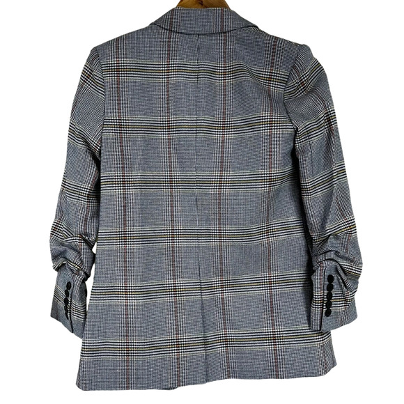Veronica Beard NWT Multi Glenn Beacon Dickey Plaid Blazer Jacket Women's Size 12 - Picture 3 of 10